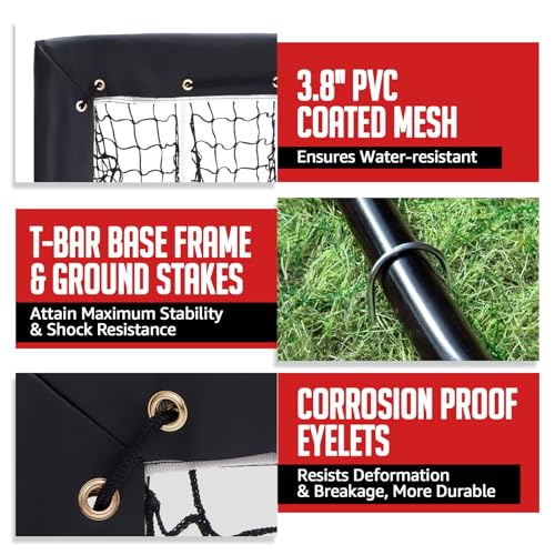 9 Hole Pitching Net with Carry Bag F34568