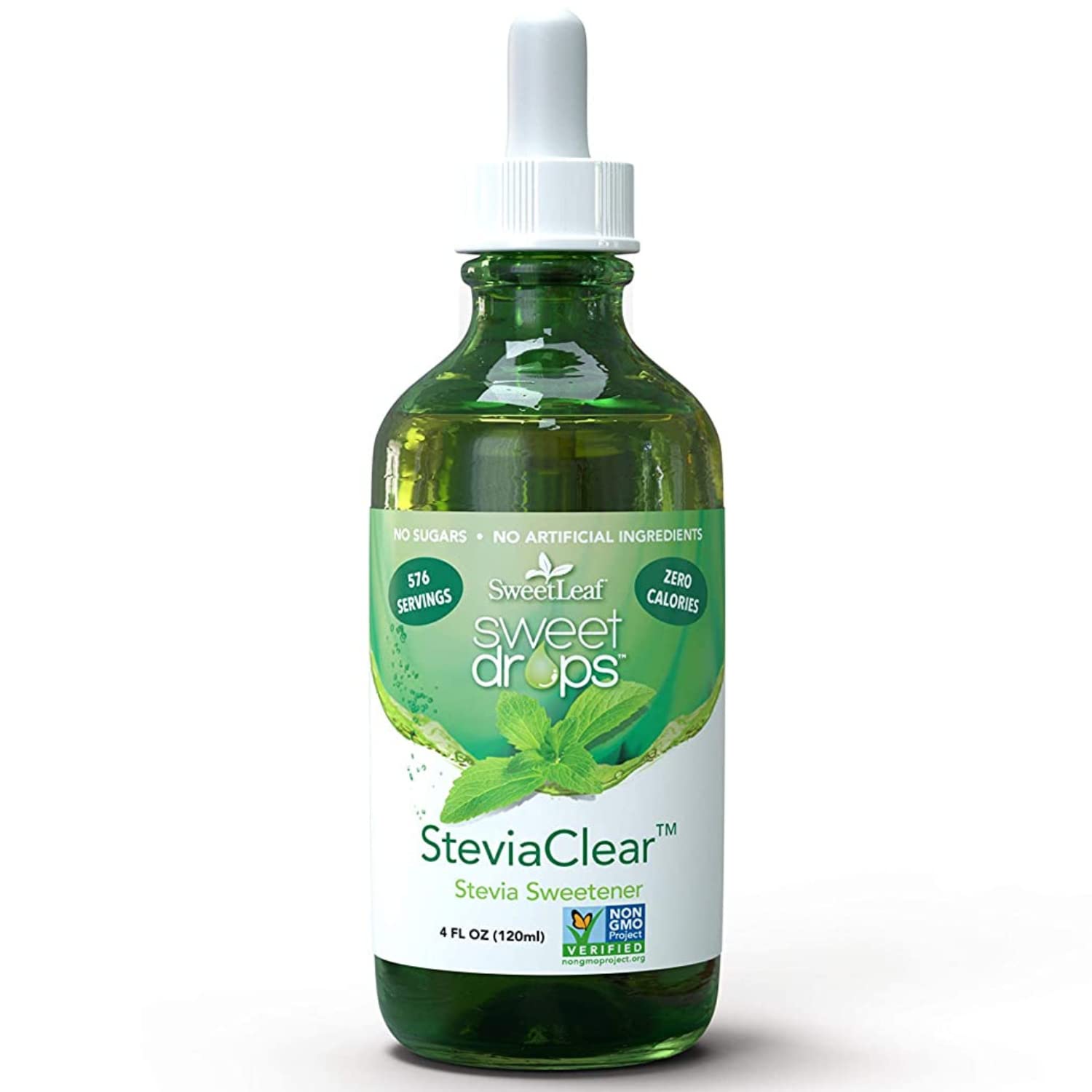 Stevia Clear Liquid Stevia Sweetener, 4 oz M5090