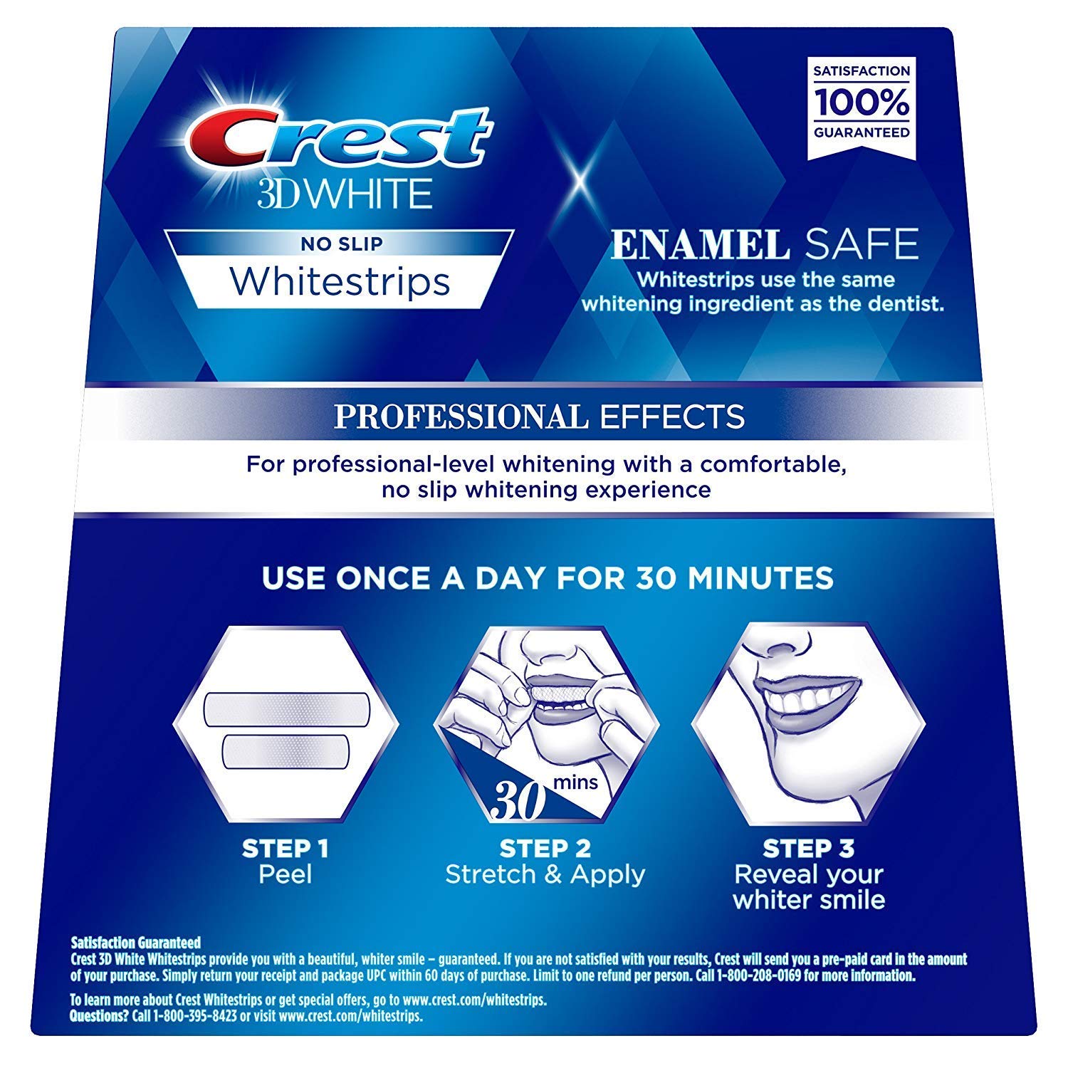 80 Count Whitening Strips Kit X6975