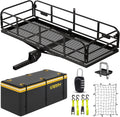 500 Lbs Heavy Duty Folding Hitch Mount Cargo Carrier 60"x24"x14.4" for 2" Receiver Q5248