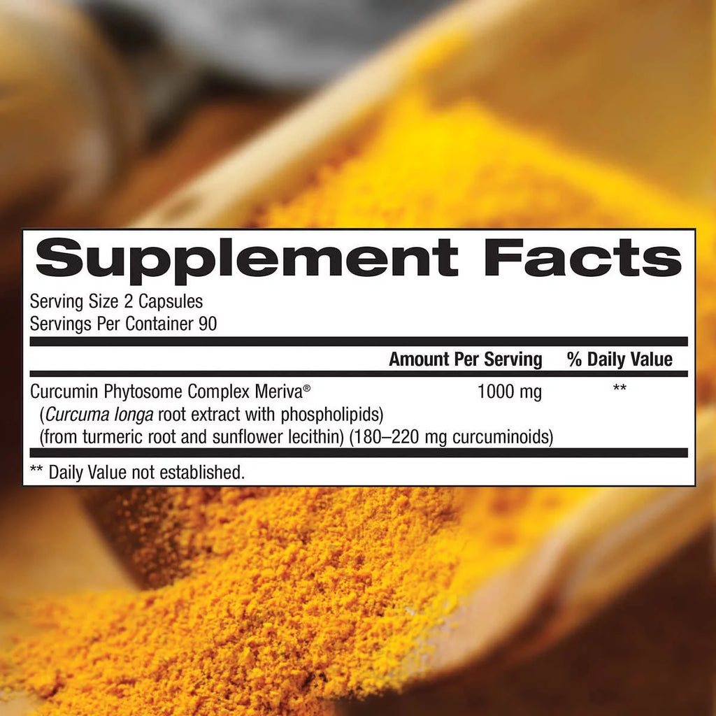 180 Vegetarian Capsules Turmeric M6204
