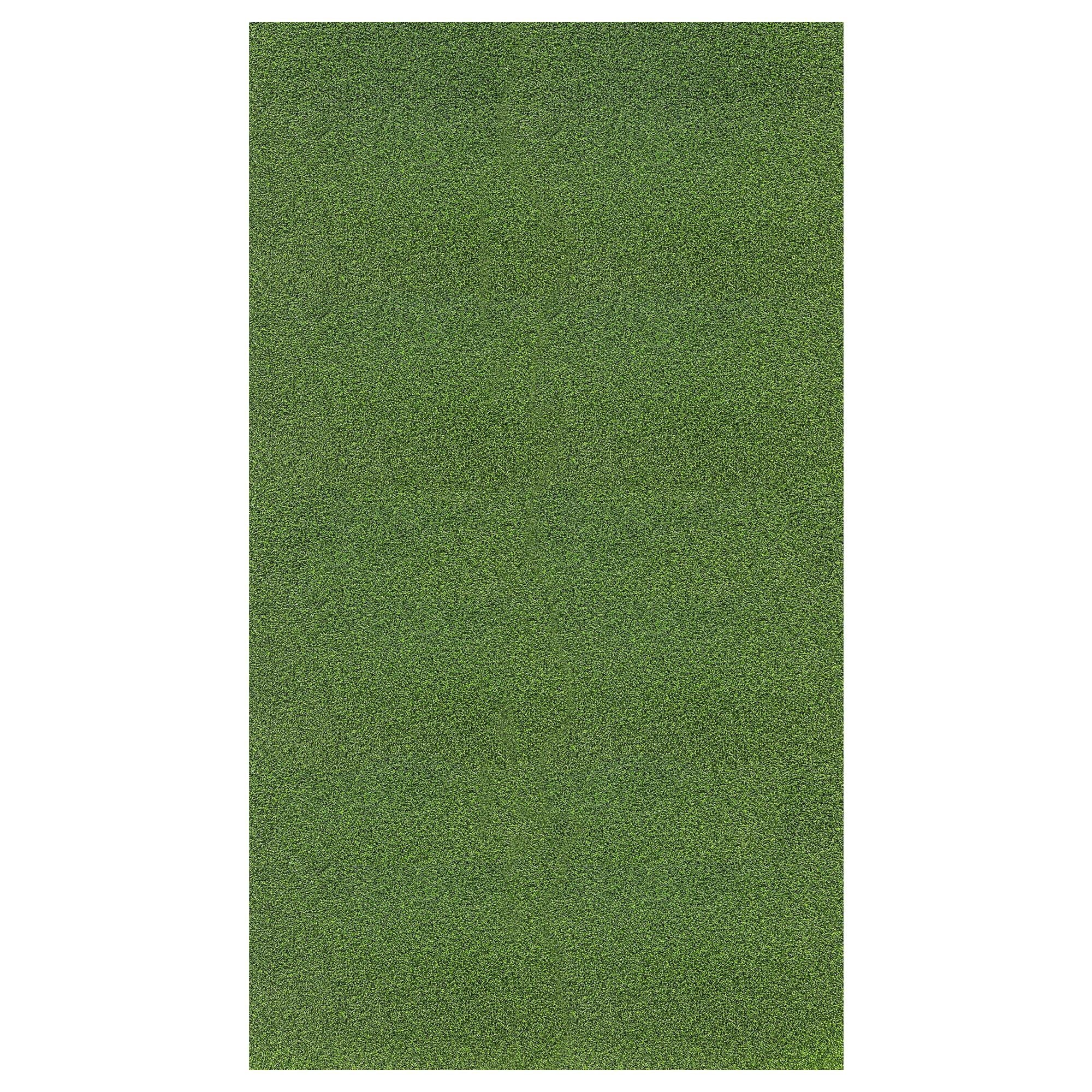 6'6" x 28' Green Artificial Turf Golf Hitting Mat M2654