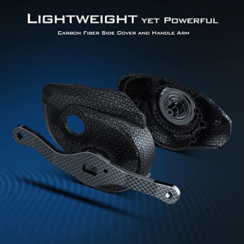 Magnesium Frame Baitcasting Fishing Reel, 4.4 Ounces, 8.4:1 Gear Ratio J91362