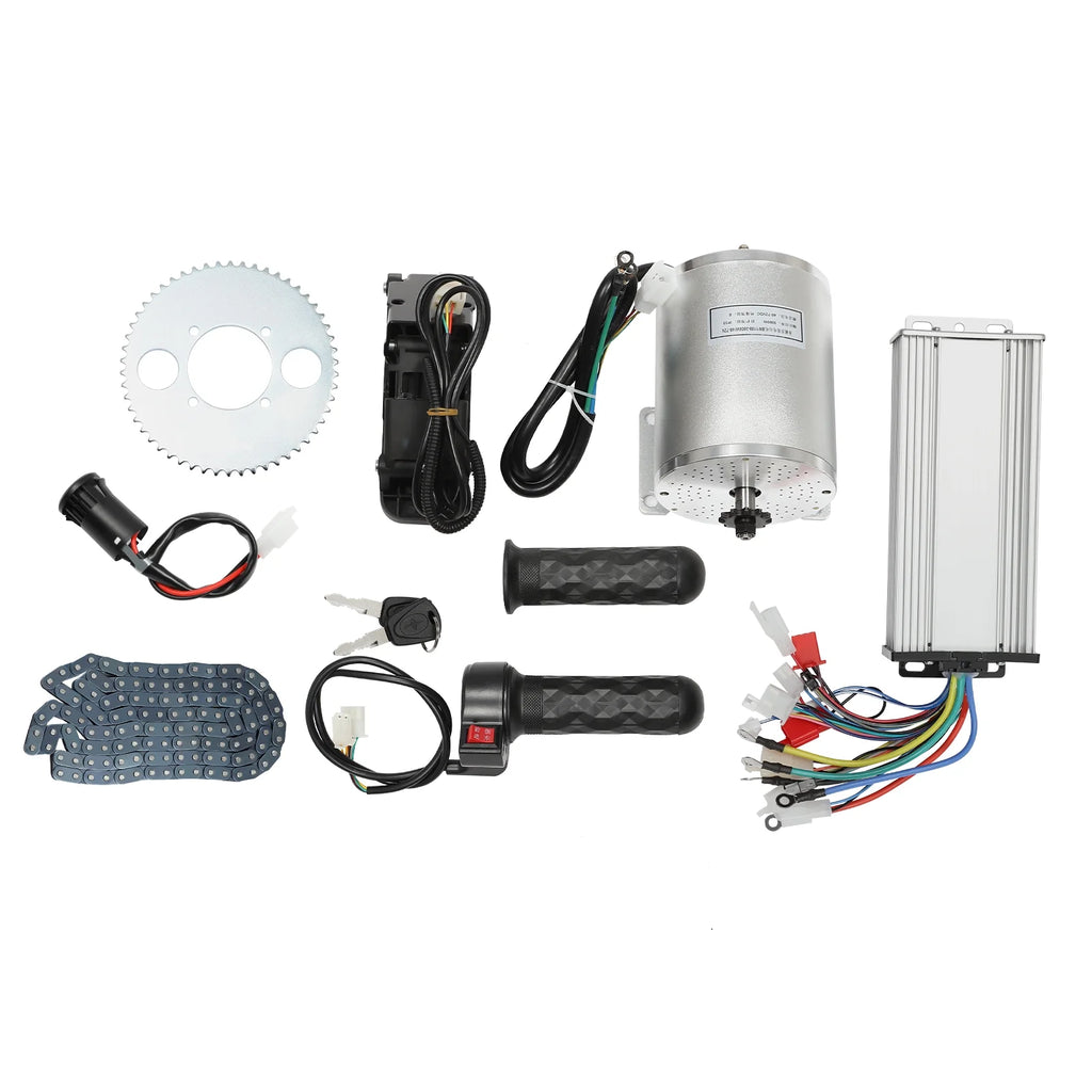 48-72V 3000W Brushless Motor Kit with Controller and Throttle J83859