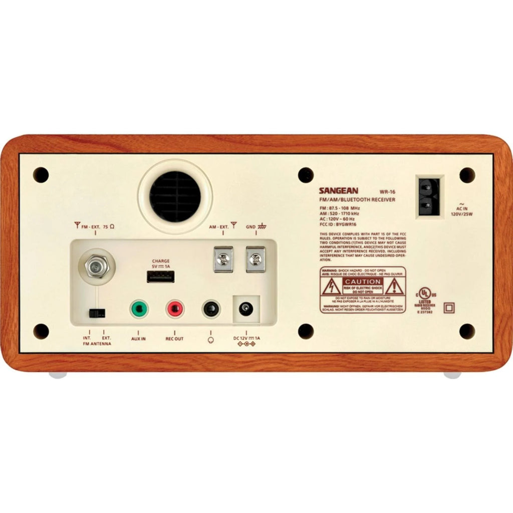 AM-FM Bluetooth Wooden Cabinet Radio M406698