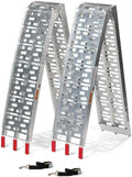 Aluminum Plate Top Ramp 7.5 Ft Pair 1,500 Capacity Loading Ramp C74920