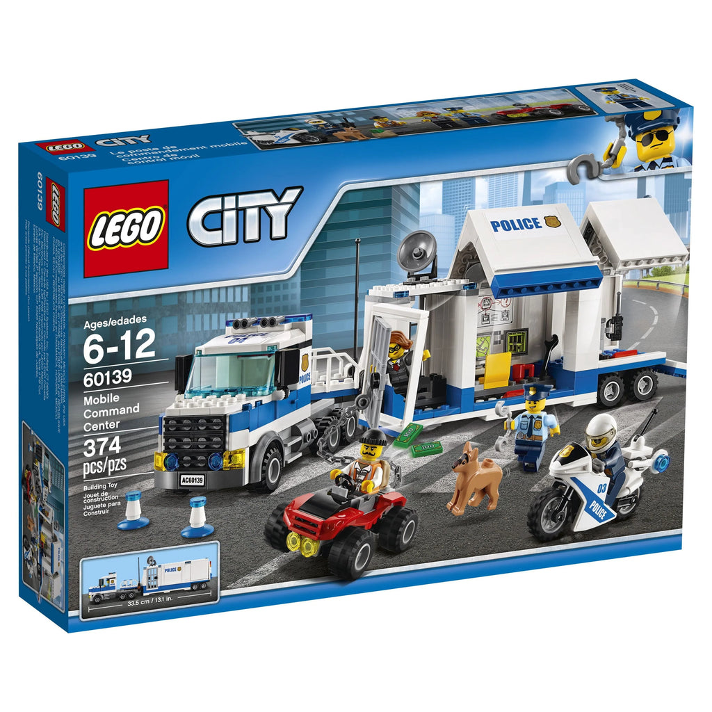 LEGO City Police Mobile Command Center 374 Pieces Z501851