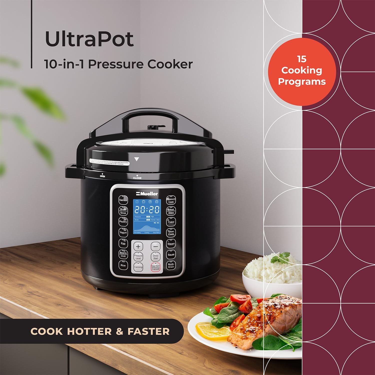 6 Quart Pressure Cooker X174