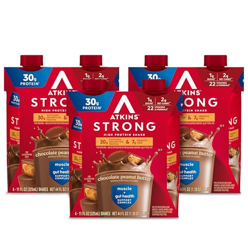 Milk Chocolate Flavored High Protein Shake, 30g Protein, 12 Count Z7133