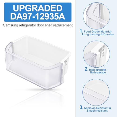 Door Bin Compatible with Samsung Refrigerator Door Shelf R25833