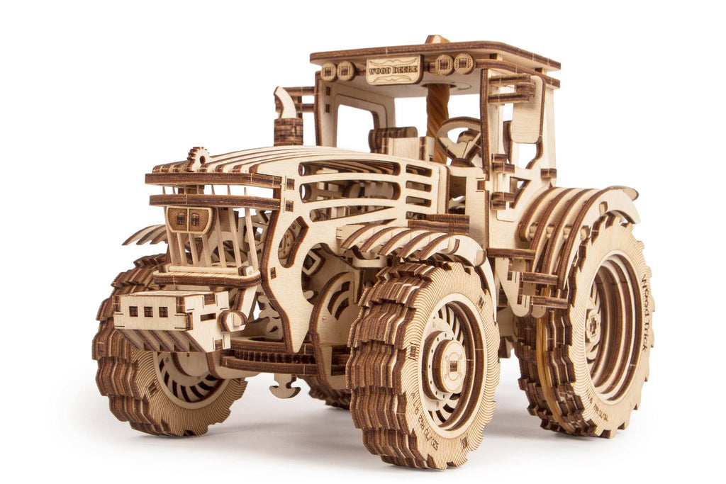 Wooden Mechanical Tractor Model Kit M219