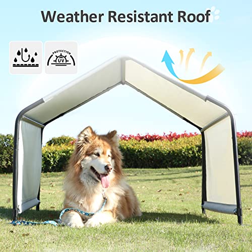 4'x4'x3' Waterproof Outdoor Dog Tent K616766