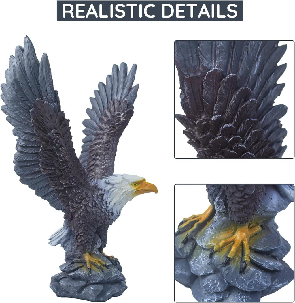 10.62 Inch Eagle Flagpole Topper H441540