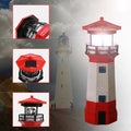 Rotating LED Solar Lighthouse X952819