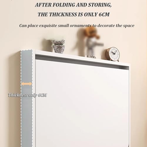 Fold Down Wall-Mounted Drop-Leaf Table (L60*W40cm) J83238