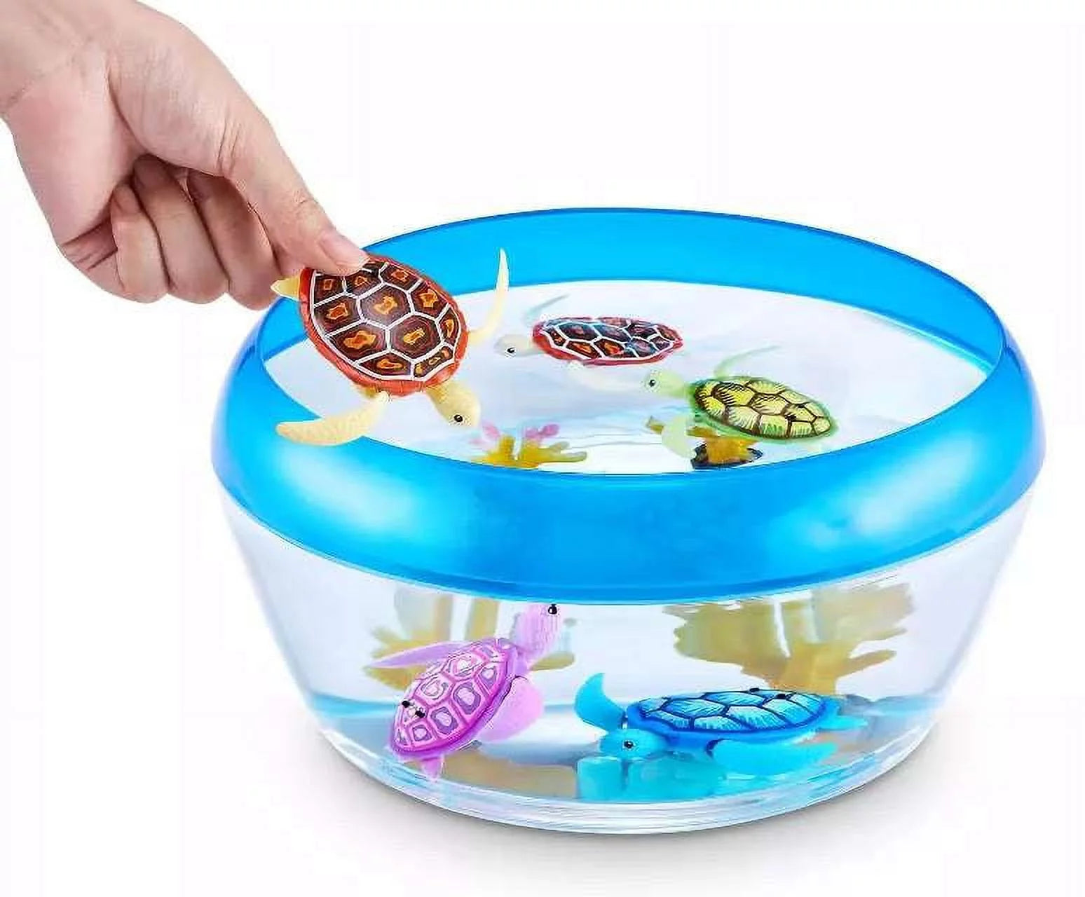 Robo Alive Turtle Blue Robotic Pet O9255
