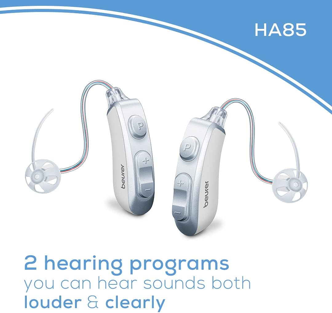 Grey Digital Discrete Hearing Amplifier, 8 Attachments Y730