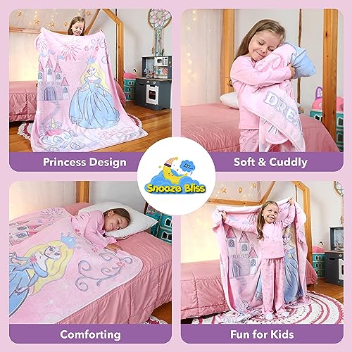 Blue Fleece Throw Blanket 50"X60" V184305