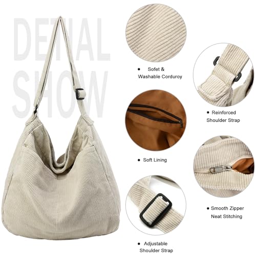 Canvas Tote Bag Large Crossbody Shoulder Bag G468