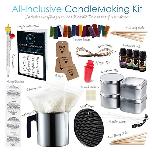 12 Lbs. Soy Candle Wax Flakes Candle Making Kit L69536