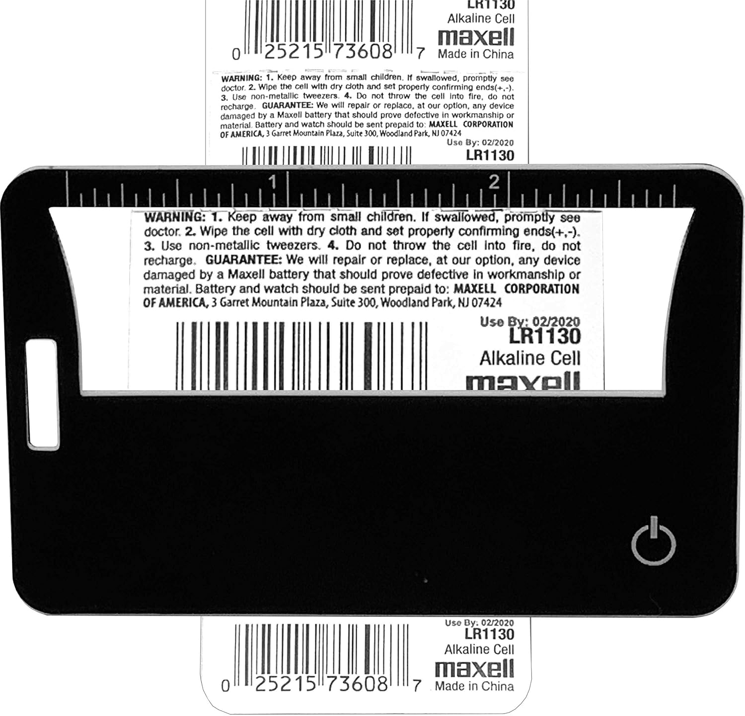 6X 3X Pocket Magnifier with Light F336759