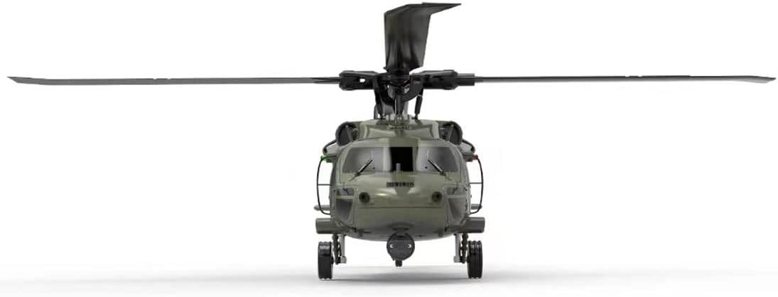 2.4G 6CH Brushless Direct Drive Remote Control Military Helicopter H393705