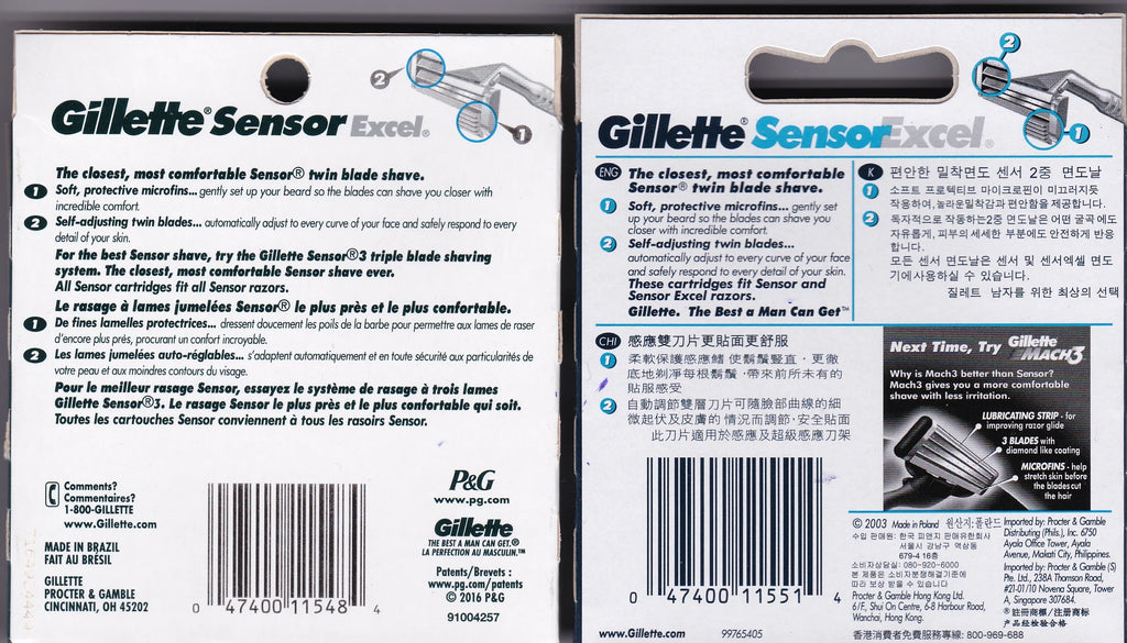 10 Ct. Refill Blade Cartridges C96549
