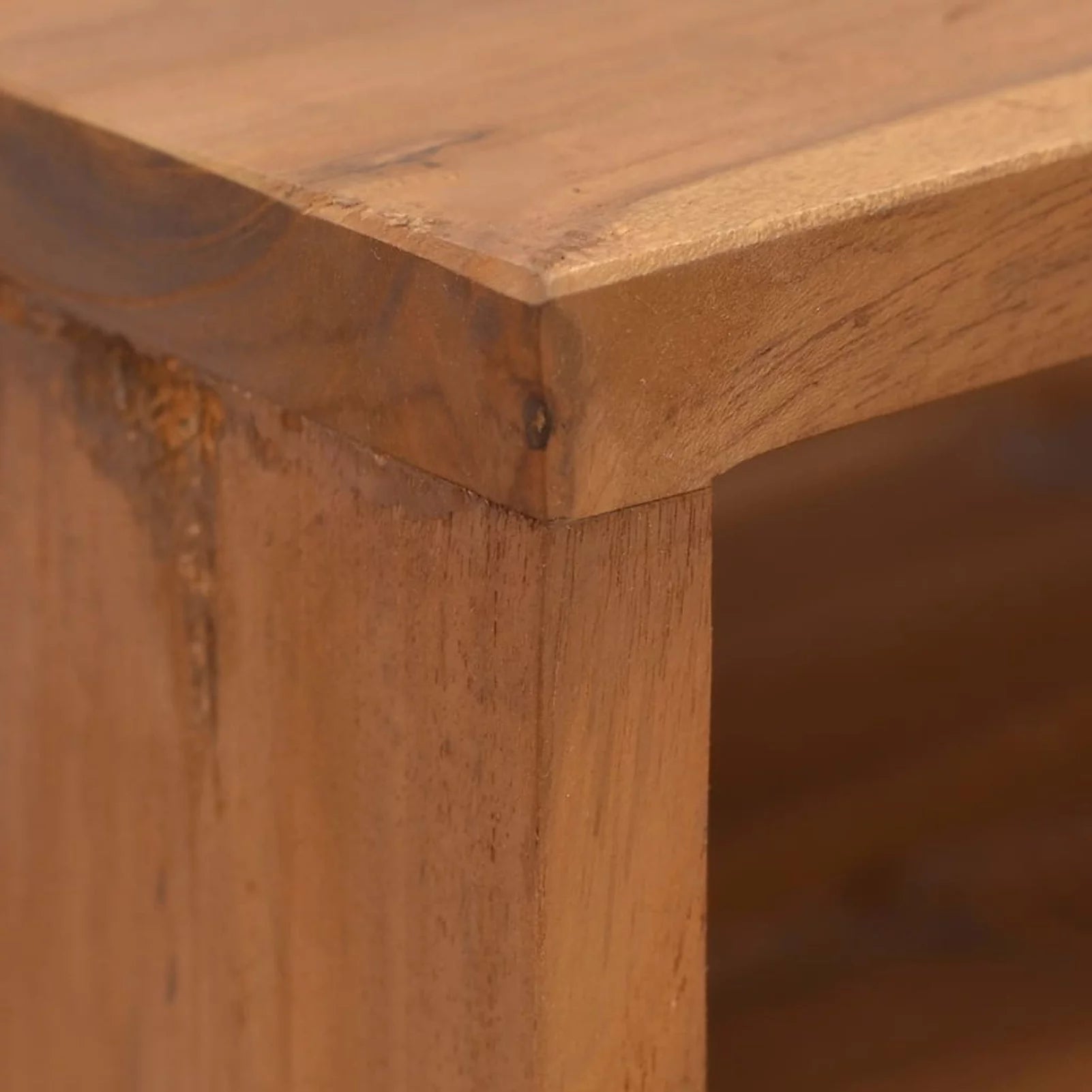 43.3"x11.8"x19.7" Solid Teak Wood TV Cabinet L527