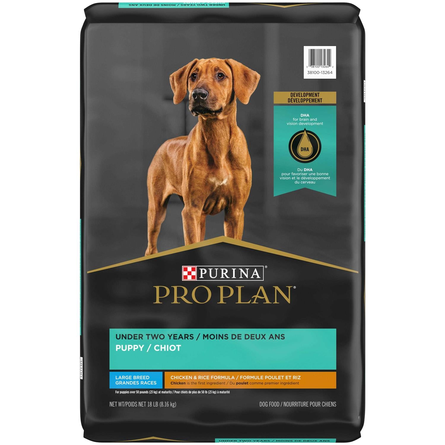 Chicken & Rice Formula Large Breed Dry Puppy Food W90360
