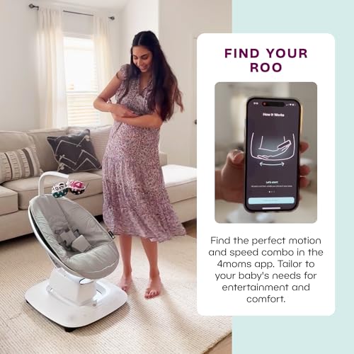 Classic Grey Dark Grey Baby Swing with Infant Insert V8575