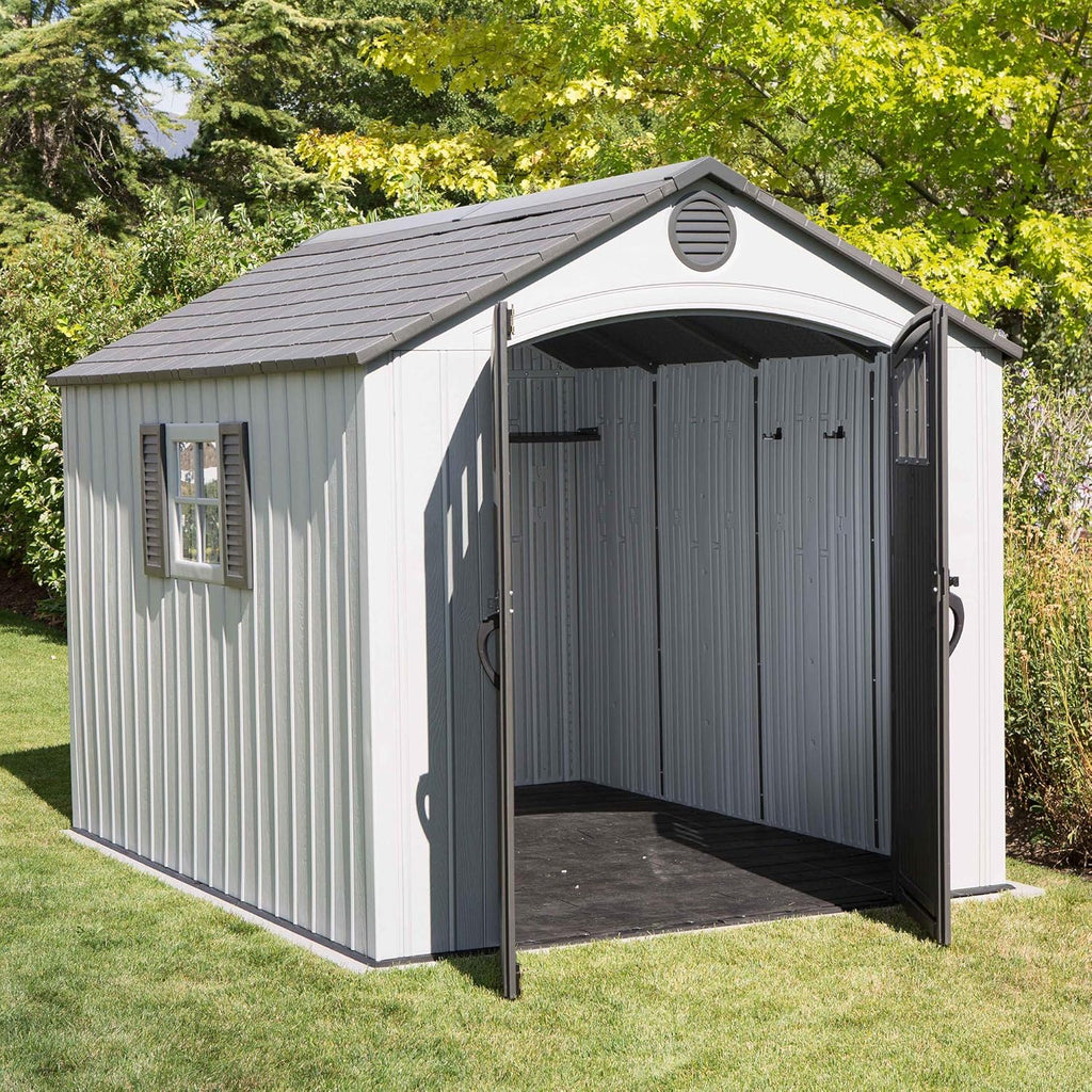 8 x 10 Ft. Gray Outdoor Storage Shed U166538