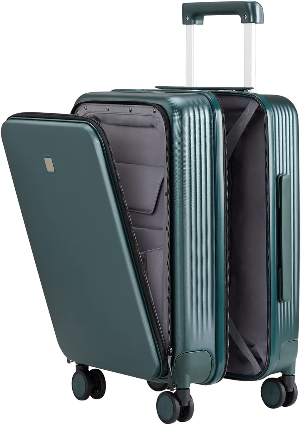 24 Inch Hard Shell Checked Luggage with Wheels and Lock T62612