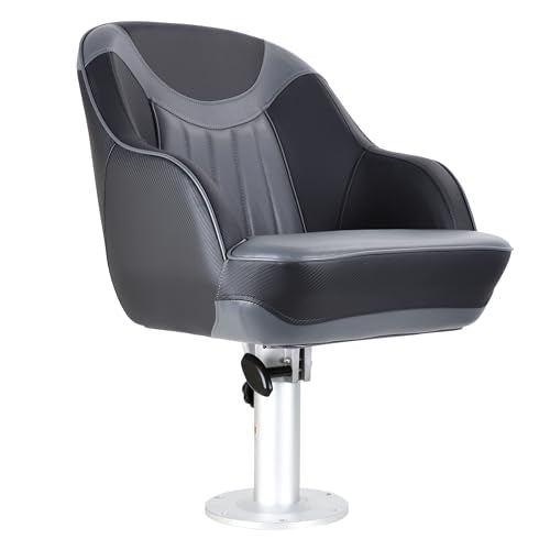 White Pontoon Boat Seat I593187