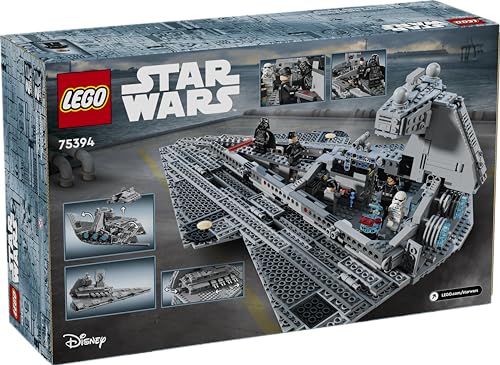 LEGO Star Wars Imperial Star Destroyer Building Toys Set with 6 Minifigure Toys Z13649