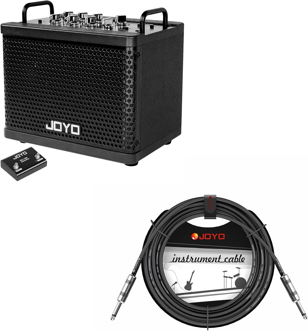 Digital Modeling Combo Amplifier Bundle with Audio Instrument Cable A197