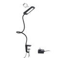 LED Desk Lamp with Clamp, 3-Level Dimmable, Flexible Gooseneck Q774