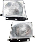 Headlight Set Halogen Pack of 2 B494945