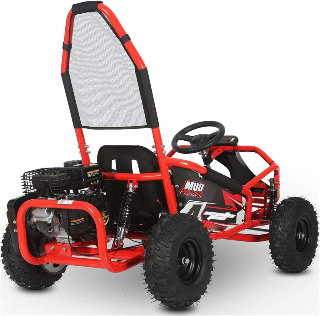 Red 98cc Go Kart Full Suspension A524874