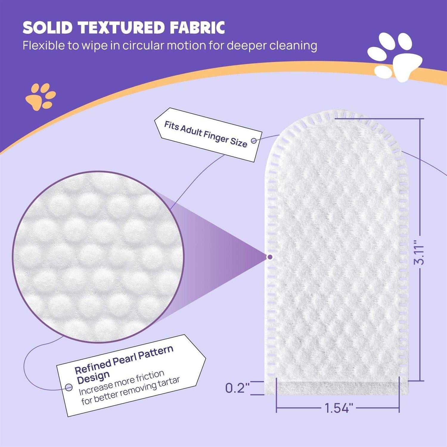 Teeth Cleaning Wipes for Dogs & Cats A719967