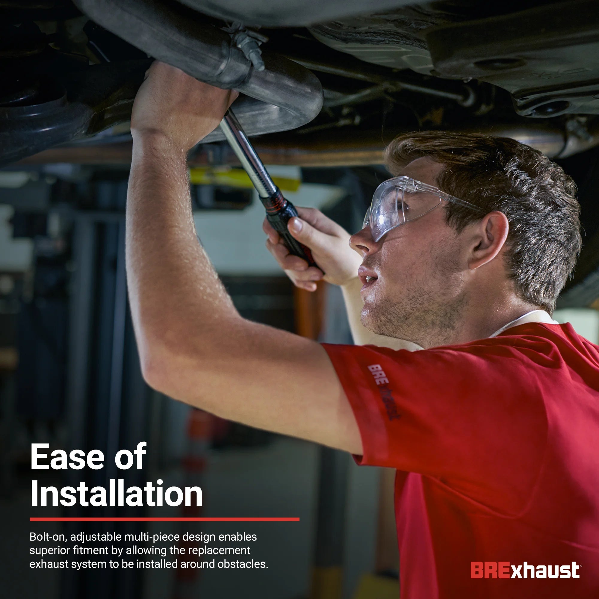 Direct-Fit Replacement Exhaust System F3390