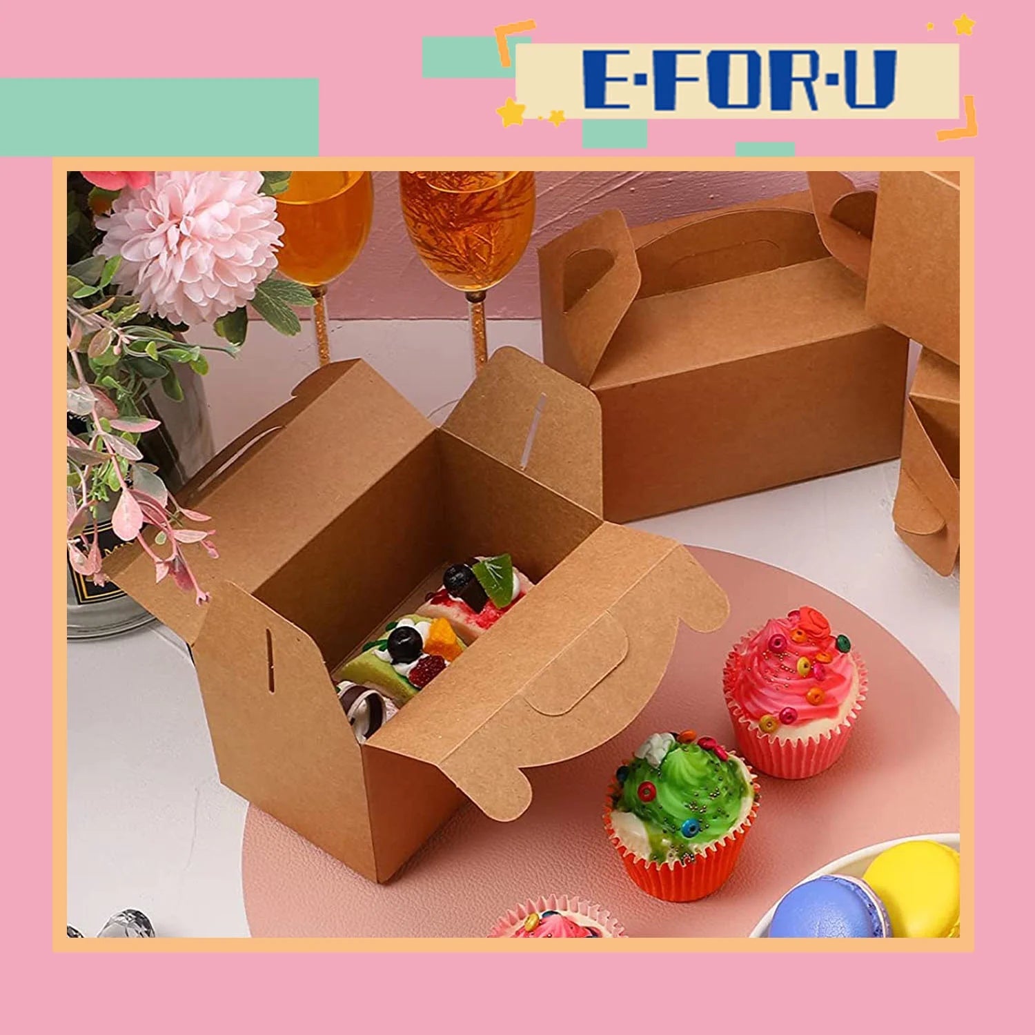 36 Pieces Christmas Treat Cardboard Gift Boxes R999