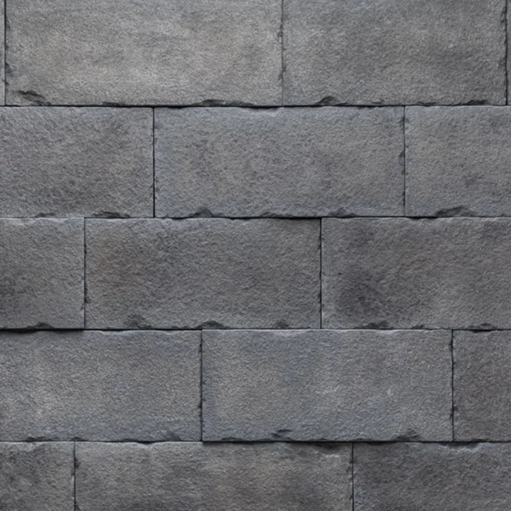 Black Stone Veneer Corner Panel W878