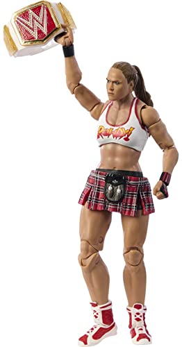 WWE Elite Collection Action Figure & Accessories Set, 6-inch Collectible with Articulation & Interchangeable Parts Y95242