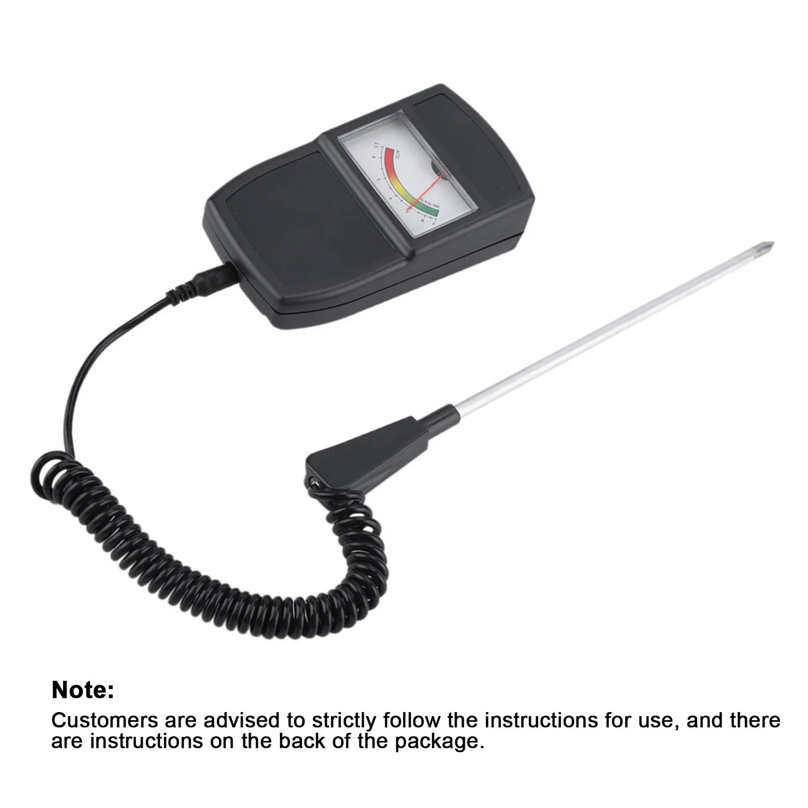 Compact Lightweight Soil pH Level Tester I67024
