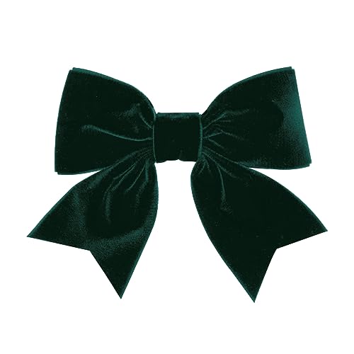 Black Velvet Hair Clip with Bowtie P280
