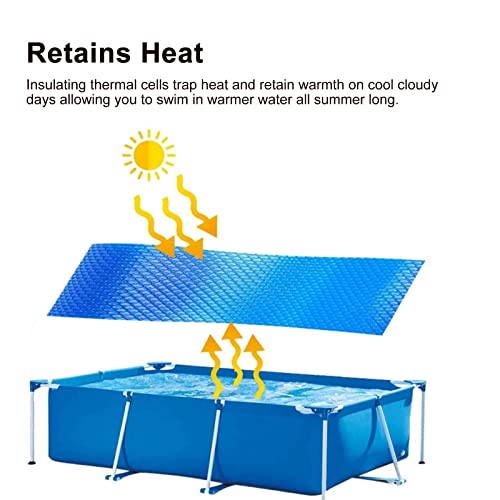 Micro-Bubble Solar Pool Cover 4x5 m D7520