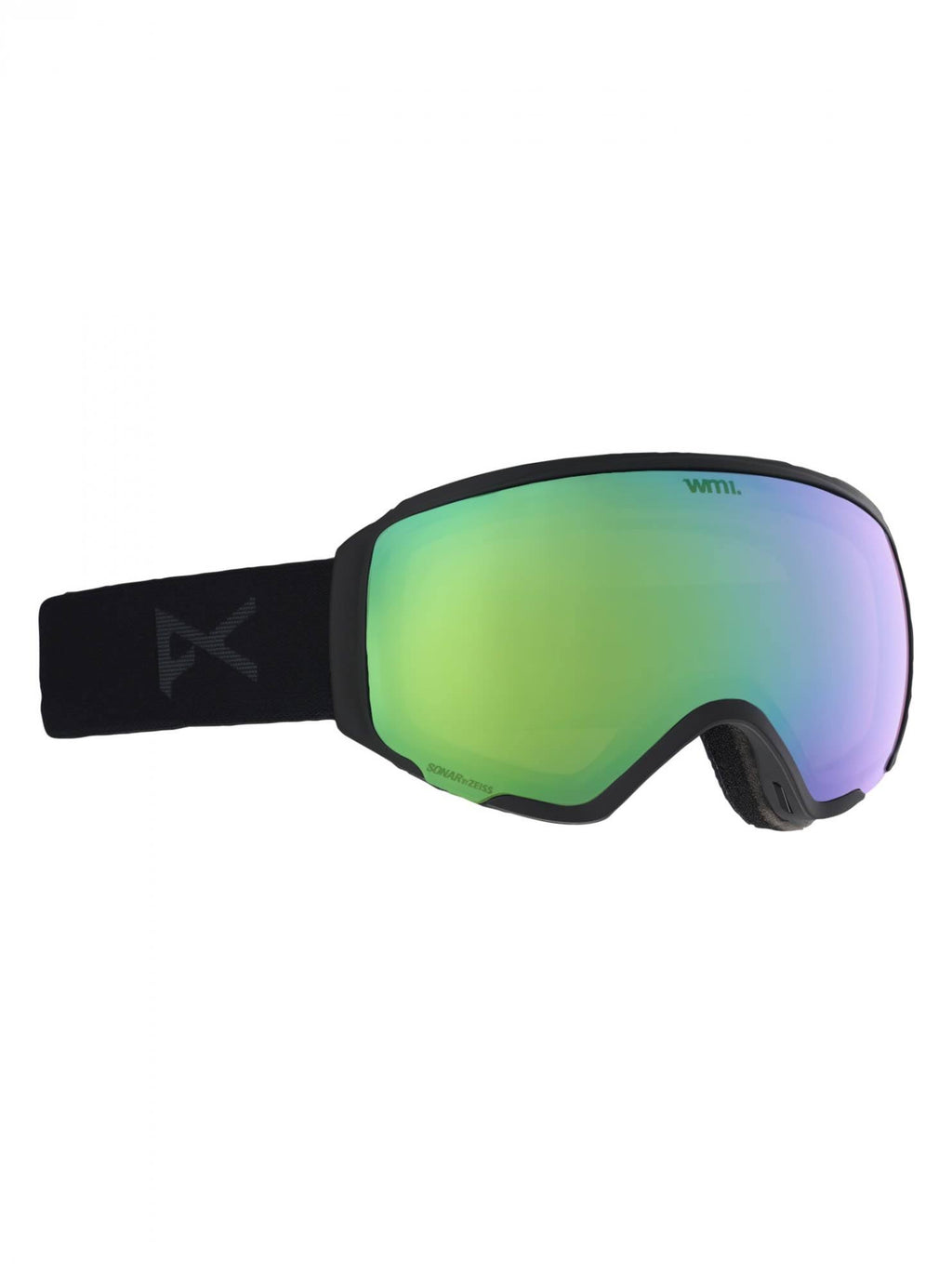 Sonar Green Ski Goggles X269