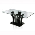Black Glass Top Dining Table P758826
