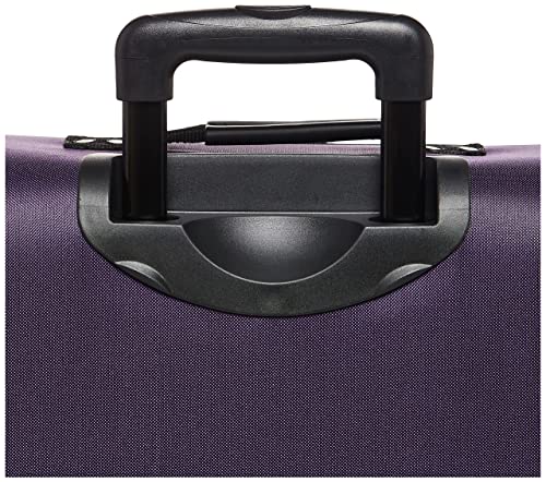 Purple 3-Piece Softside Luggage Set with Spinner Wheels (21/25/29) Z503