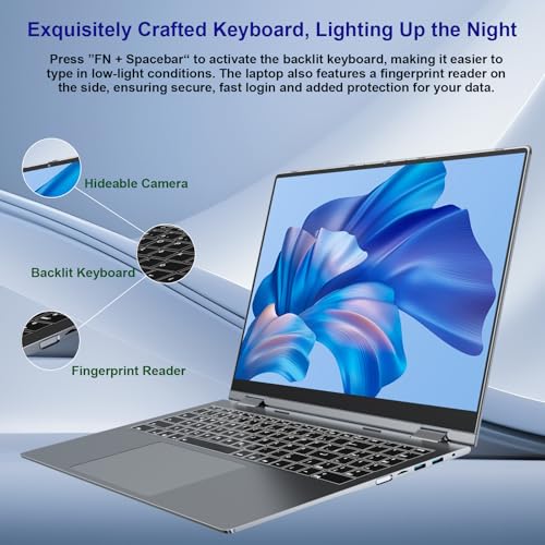 16 inch Convertible Laptop with Touchscreen, 16GB RAM, 640GB Storage A78443